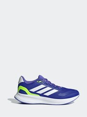adidas Blue Runfalcon Trainers - Image 1 of 9