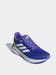 adidas Blue Runfalcon Trainers - Image 3 of 9