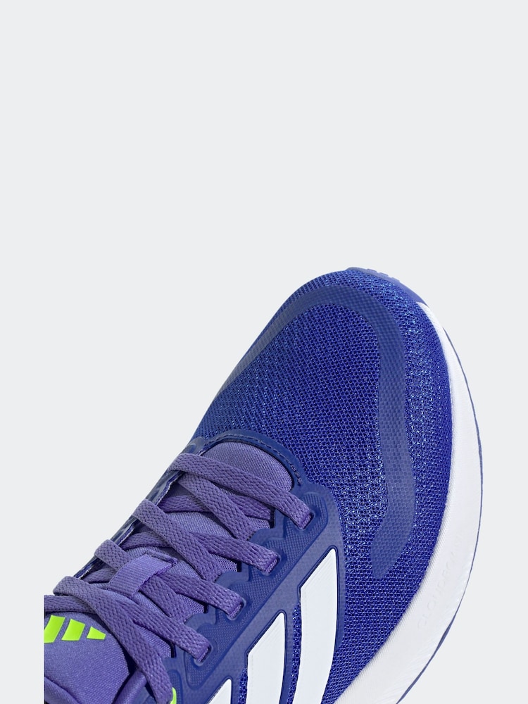 adidas Blue Runfalcon Trainers - Image 8 of 9