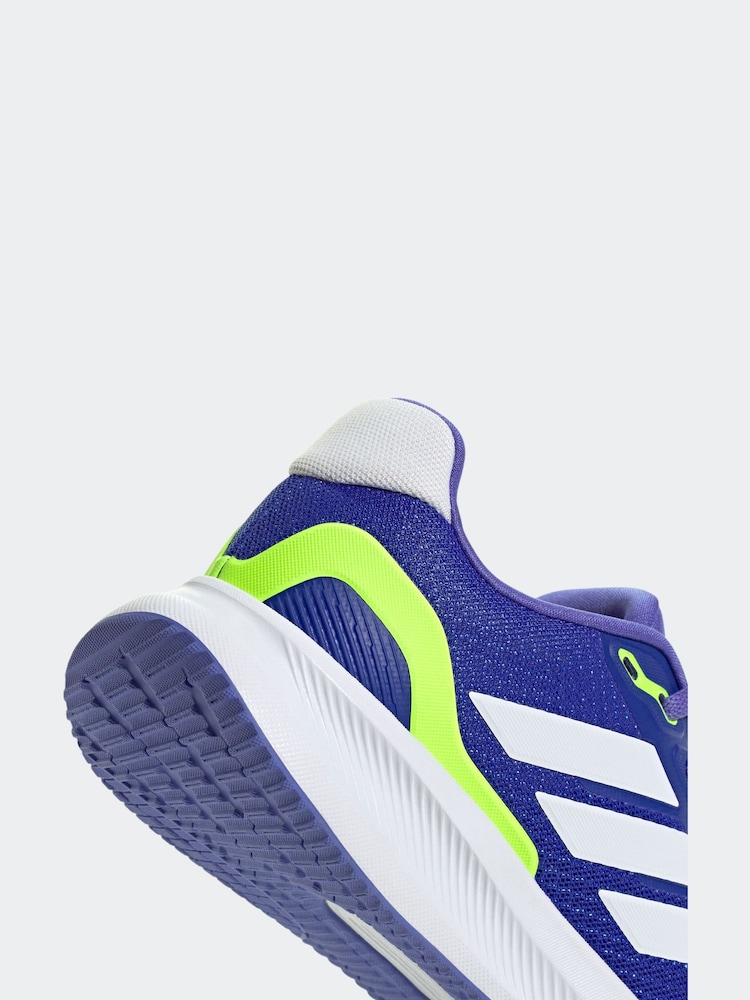 adidas Blue Runfalcon Trainers - Image 9 of 9