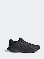adidas Dark Black Runfalcon 5 Running Trainers - Image 1 of 15