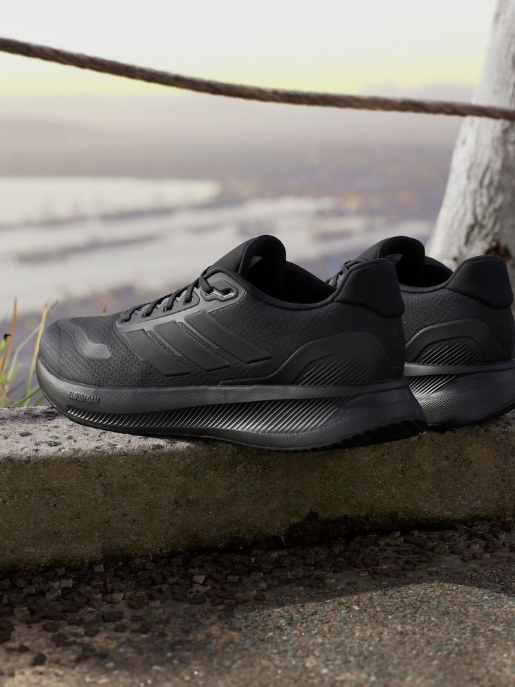 שחור כהה - נעלי ריצה 5 Runfalcon של adidas - Image 12 of 15