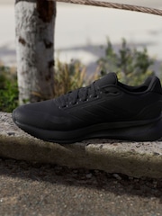 adidas Dark Black Runfalcon 5 Running Trainers - Image 13 of 15