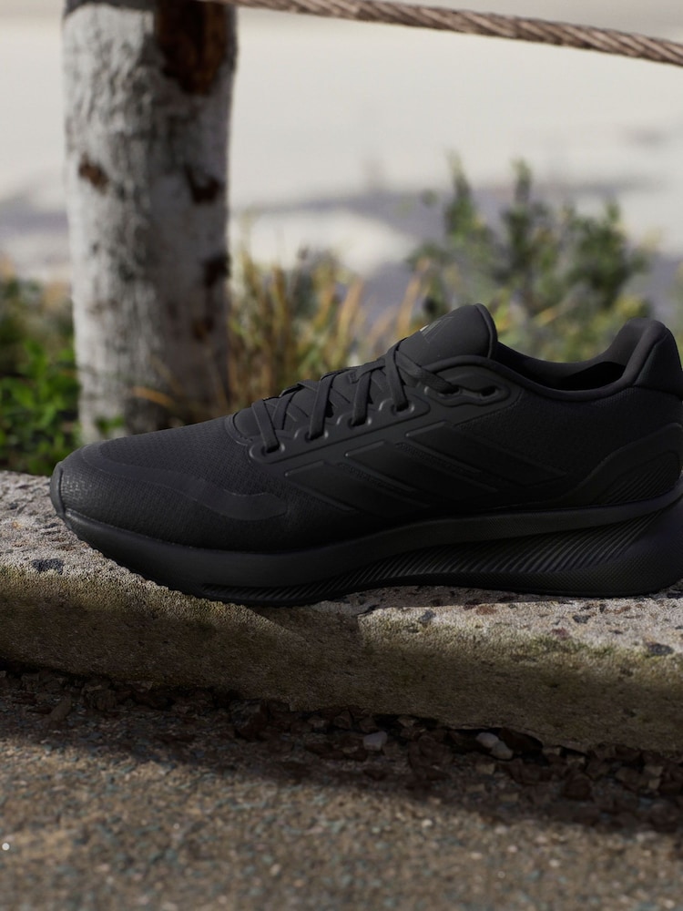 שחור כהה - נעלי ריצה 5 Runfalcon של adidas - Image 13 of 15