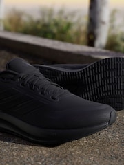 adidas Dark Black Runfalcon 5 Running Trainers - Image 15 of 15