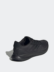 adidas Dark Black Runfalcon 5 Running Trainers - Image 4 of 15