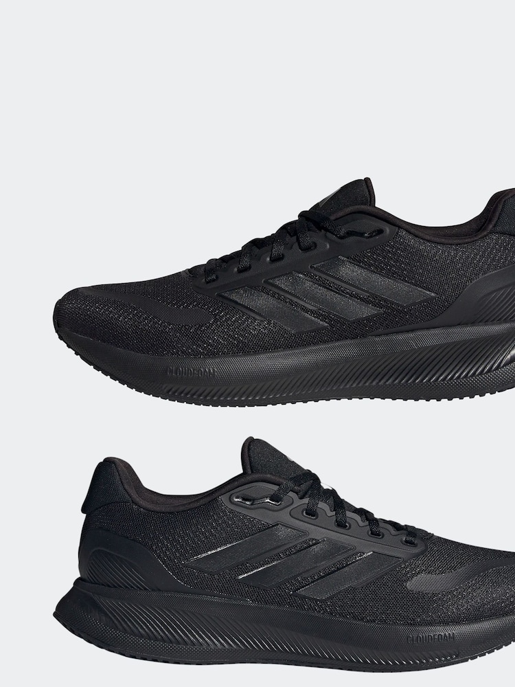 שחור כהה - נעלי ריצה 5 Runfalcon של adidas - Image 5 of 15