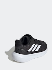 Preto/Branco - Tênis Infantil adidas Runfalcon 5 com Velcro Fácil de Calçar - Imagem 11 de 20