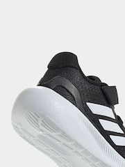 Preto/Branco - Tênis Infantil adidas Runfalcon 5 com Velcro Fácil de Calçar - Imagem 16 de 20