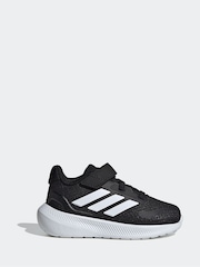 Preto/Branco - Tênis Infantil adidas Runfalcon 5 com Velcro Fácil de Calçar - Imagem 20 de 20