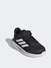 adidas Black Kids Runfalcon 5 Trainers - Image 3 of 9
