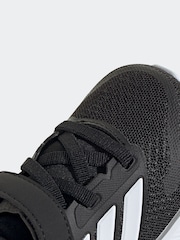 adidas Black Kids Runfalcon 5 Trainers - Image 8 of 9