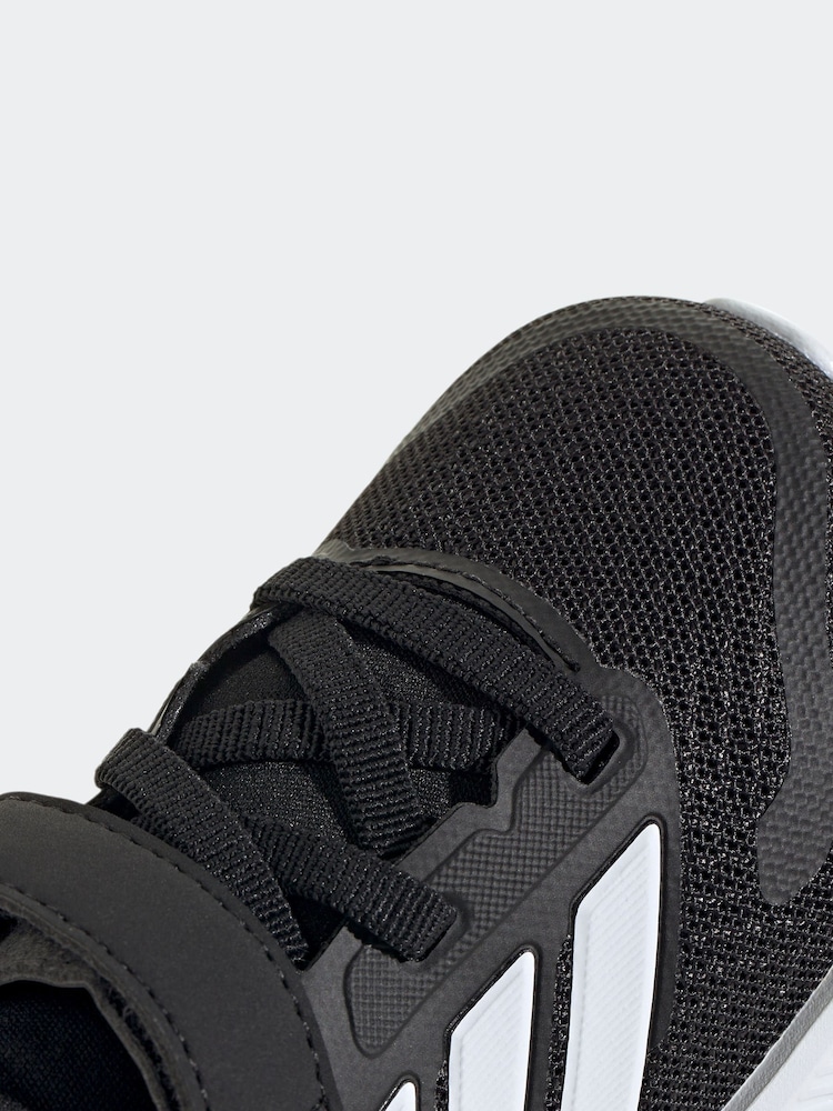 שחור - נעלי ספורט לילדים דגם Runfalcon 5 של adidas - Image 8 of 9