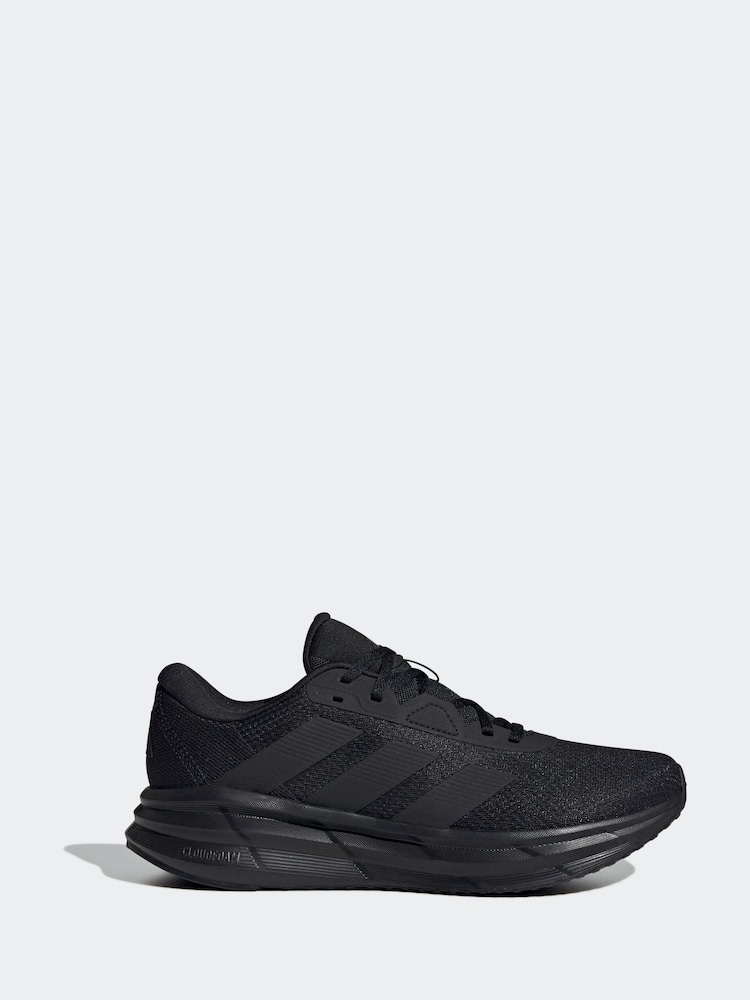 adidas Black Galaxy 7 Running Trainers - Image 1 of 18