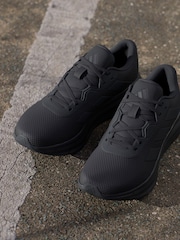 adidas Black Galaxy 7 Running Trainers - Image 5 of 18
