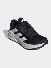 adidas Black Questar 3 Trainers - Image 6 of 9