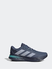 adidas Blue Galaxy 7 Running Trainers - Image 1 of 9
