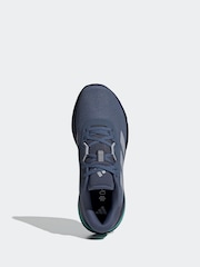 adidas Blue Galaxy 7 Running Trainers - Image 2 of 9