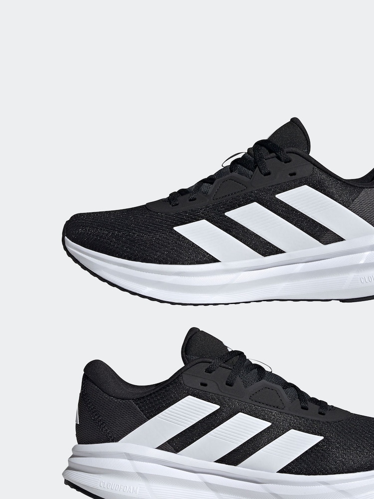 adidas Black/white Galaxy 7 Running Trainers - Image 11 of 17