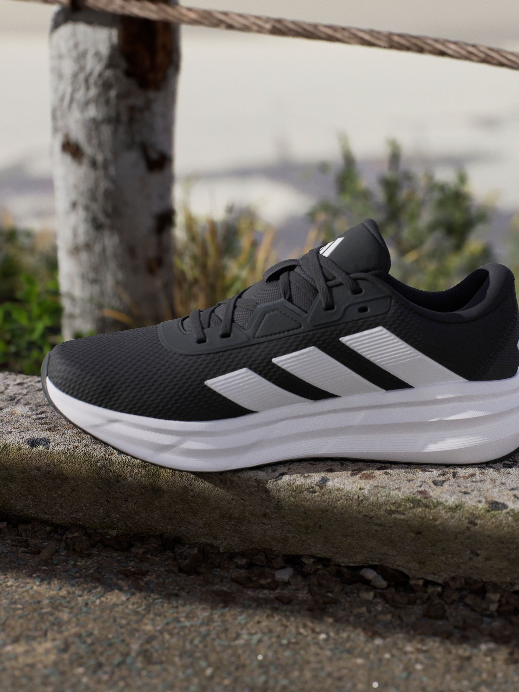 Buy adidas Black/white Galaxy 7 Running Trainers from Next USA