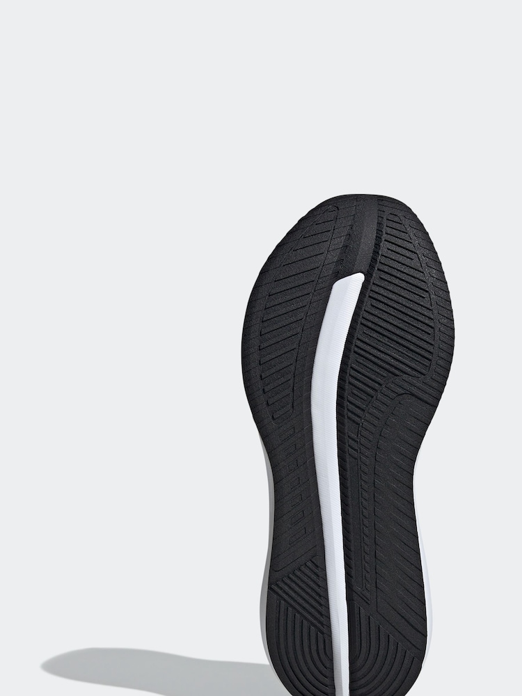 adidas Black/white Galaxy 7 Running Trainers - Image 12 of 17