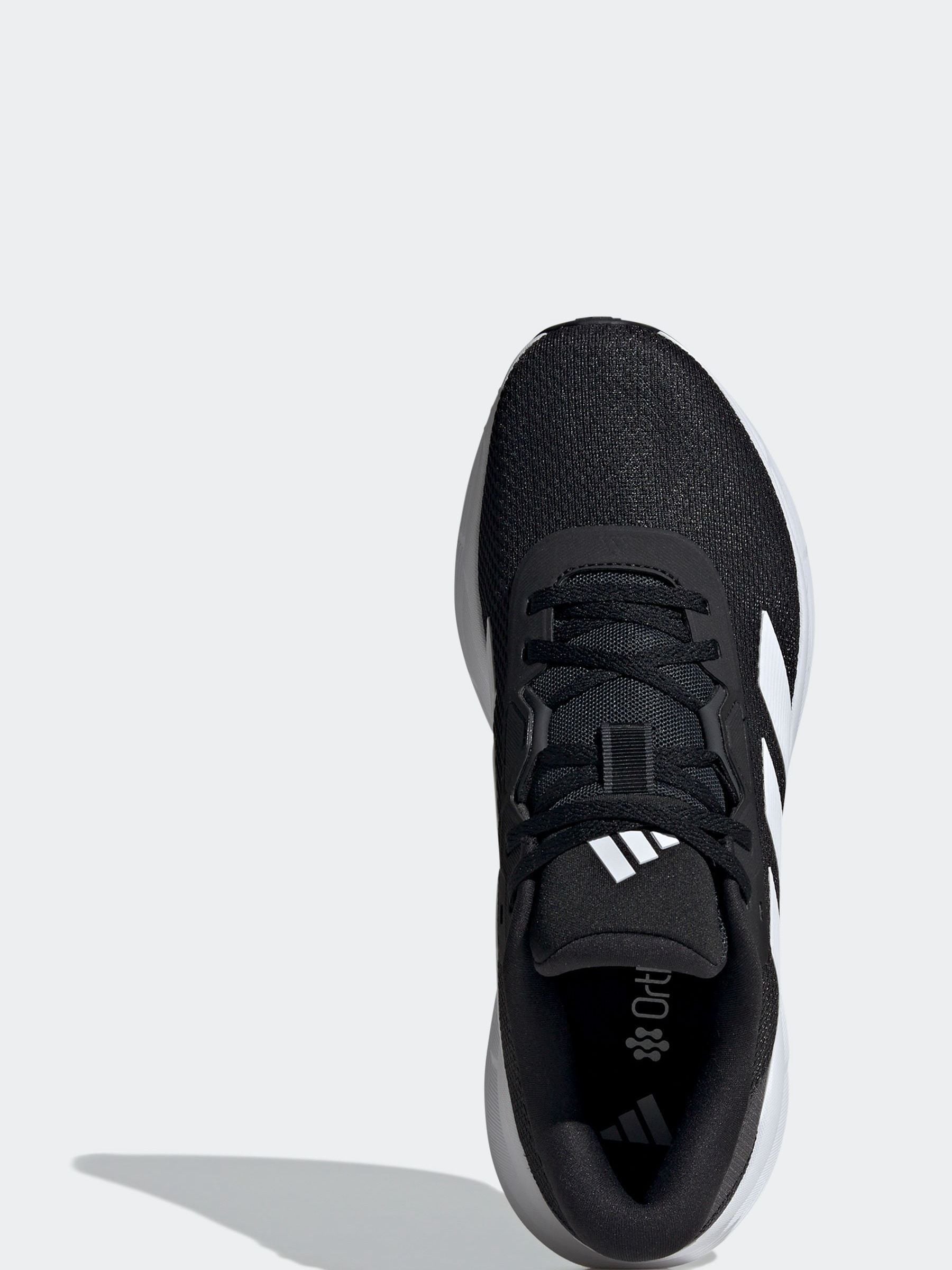 adidas Black white Galaxy 7 Running Trainers