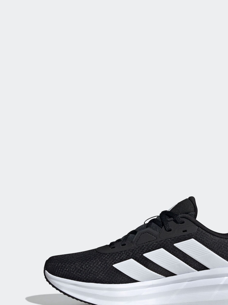 adidas Black/white Galaxy 7 Running Trainers - Image 16 of 17