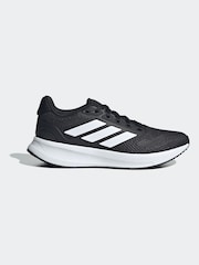 adidas Black/White Junior Runfalcon Trainers - Image 1 of 23