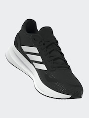adidas Black/White Junior Runfalcon Trainers - Image 11 of 23