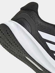 adidas Black/White Junior Runfalcon Trainers - Image 20 of 23