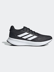 adidas Black/White Junior Runfalcon Trainers - Image 3 of 23