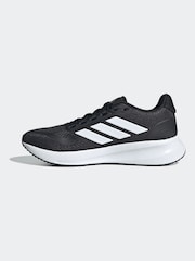 adidas Black/White Junior Runfalcon Trainers - Image 4 of 23