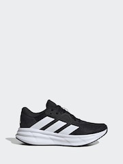 adidas Black/White Galaxy 7 Trainers - Image 1 of 17