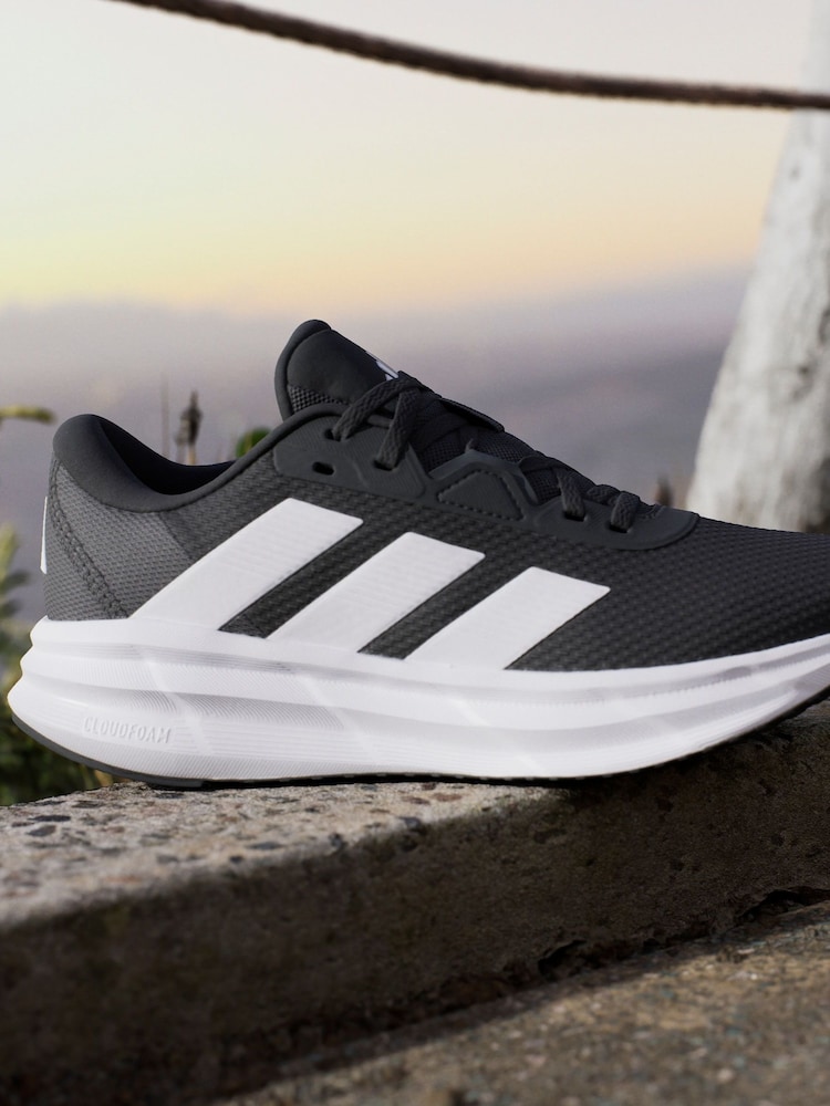 Buy adidas Black/White Galaxy 7 Trainers from Next USA Buy adidas Black/White Galaxy 7 Trainers from Next USA
