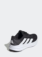 adidas Black/White Galaxy 7 Trainers - Image 4 of 17