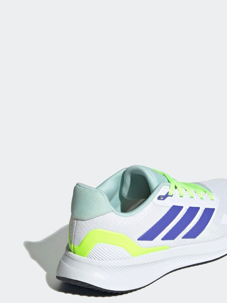 Blanc/Bleu - adidas Baskets RunFalcon - Image 4 of 10