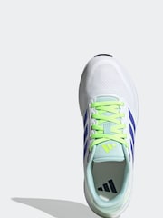 Blanc/Bleu - adidas Runfalcon Trainers - Image 7 de 10