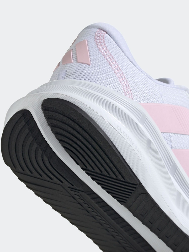adidas White/Pink Galaxy 7 Trainers - Image 8 of 8