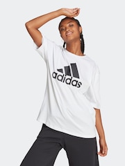 adidas White 100% Cotton Sportswear Future Icons Winners 3.0 T-Shirt - Image 1 of 7