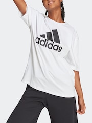 adidas White 100% Cotton Sportswear Future Icons Winners 3.0 T-Shirt - Image 4 of 7
