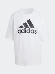 adidas White 100% Cotton Sportswear Future Icons Winners 3.0 T-Shirt - Image 7 of 7