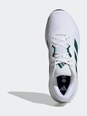 adidas Off White Galaxy 7 Running Trainers - Image 5 of 9