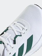 adidas Off White Galaxy 7 Running Trainers - Image 8 of 9