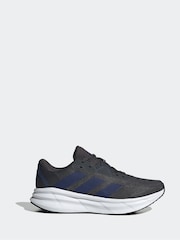 adidas Grey Galaxy 7 Running Trainers - Image 1 of 8