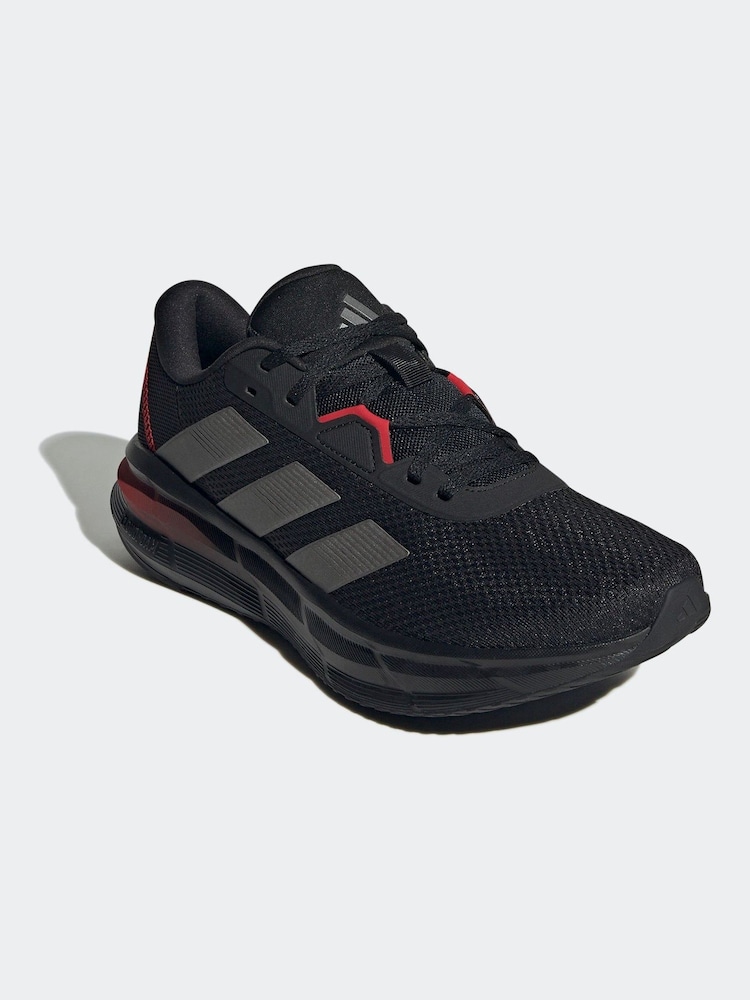 adidas Dark Black Galaxy 7 Running Trainers - Image 3 of 8