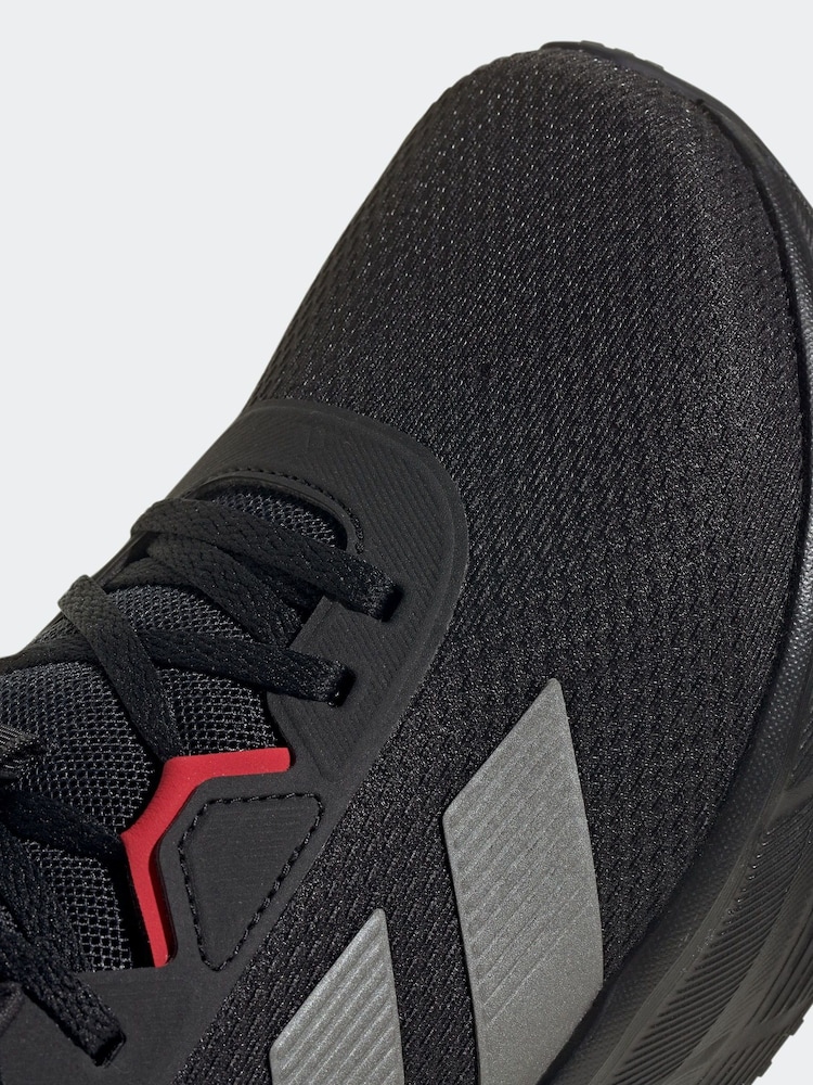 adidas Dark Black Galaxy 7 Running Trainers - Image 7 of 8