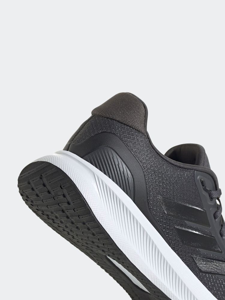 adidas Dark Grey Runfalcon 5 Running Trainers - Image 9 of 9