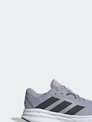 adidas Grey/white Galaxy 7 Running Trainers - Image 3 of 11