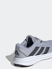 adidas Grey/white Galaxy 7 Running Trainers - Image 6 of 11
