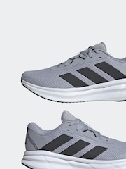 adidas Grey/white Galaxy 7 Running Trainers - Image 9 of 11